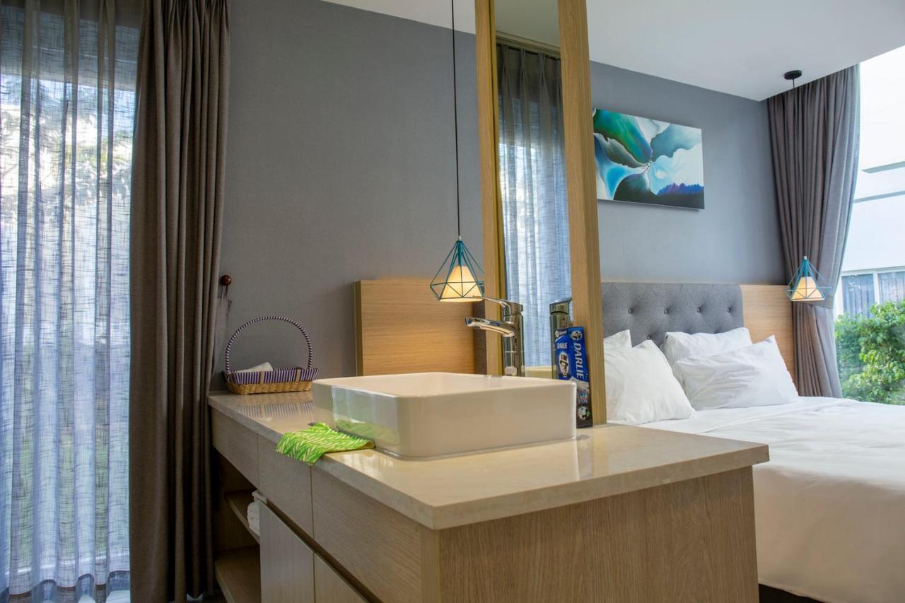 An Nhien Hotel Apartment - Oceanami Long HaiPhuochai エクステリア 写真